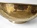 Brassmadecraft Brushed Brass Bathroom Sink, Hammered Above Counter Vessel Sink, Moroccan Bathroom Handmade Sink (8 Inch)