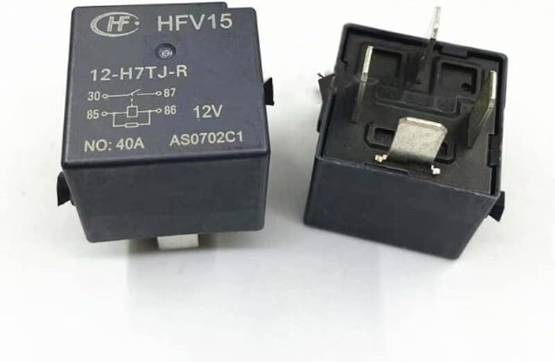 CAR Relay HFV15 12-H7TJ-R 12 H7TJ R HFV1512H7TJR 12VDC DC12V 12V 40A 4PIN(5PCS)