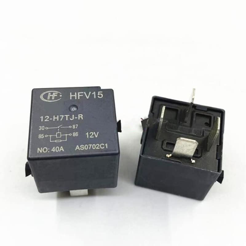 Relais HFV15 12-H7TJ-R 12V 40A haute performance à quatre broches pour phares