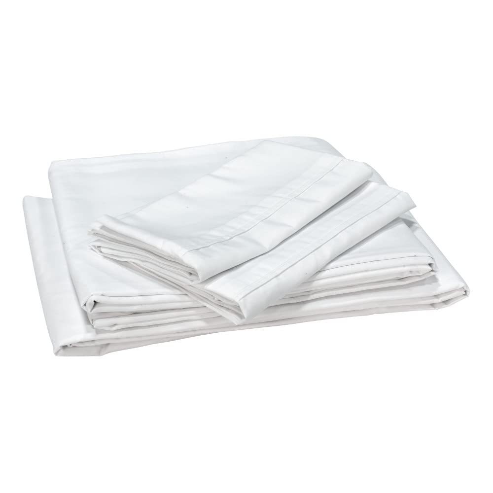 THOMAS PAYNE Lippert 2020218507 Adjustable Microfiber Sheet Set, 3/4, White