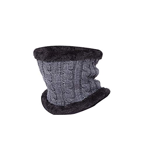 Warm Knit Neckerchief Winter Plush Scarf Neck Warmer Women Men Sports Hiking Camping Cycling Outdoor Sports Equipment Huaishu