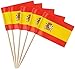 Produktbild 50 Stück * Flaggenpicker + Zahnstocher * für Party und Länderparty | Flag Picks Deko Dekoration Partydeko Fahne Flaggen Länder, Edition: Spanien
