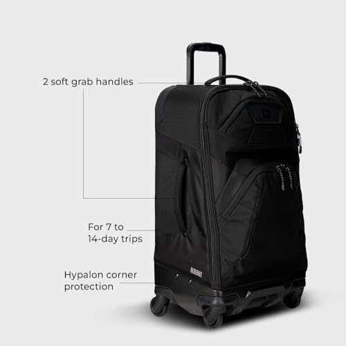 OGIO Renegade 바퀴 달린 스피너 수하물, 블랙., Renegade 66cm(26인치) 4륜 스피너 — 사진 3