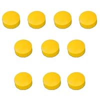 10x Schwarze Rundmagnete – Ø 20 Mm, Kräftige Haftkraft Für Magnettafeln & Whiteboards