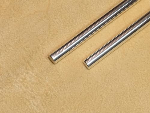 99.995% Pure Silver Wire 2 Gauge • 5-inch Rod Set (2 Rods) • Origin USA • Colloidal Silver Electrodes • Certified Test Report (Assay) • Guaranteed .99995+ Purity by Golden State Silver
