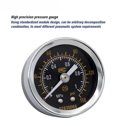 Régulateur de pression d'air robuste AFR2000 avec séparateur d'eau haute précision G1/4