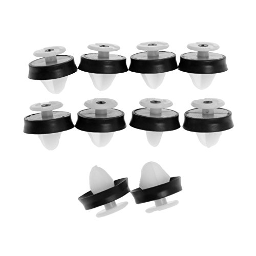 10pcs Panneau de Porte Garniture Clips Intérieur Compatible avec Citroën C2 C8 C3 C4 Picasso, Agrafe de Panneau Garniture Intérieure pour voiture intérieur Kit de rivet de fixation, Agrafe Plastique