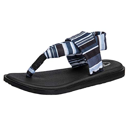 Image of Ranberone Women's Yoga Mat Flip Flops Casual Flat Summer Beach Sandals