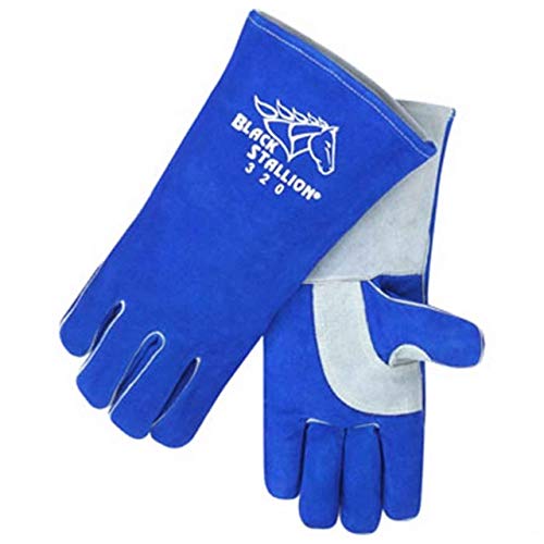 Revco BSX Comfort-Lined Cowhide High-Quality Stick Welding Gloves 320 Large
