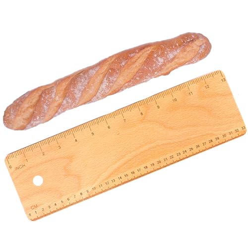 Buccia per Baguette in Legno per Baguette, Strumento Portatile per Il Trasferimento del Pane, Trasferimento Buccia Piastra, per la Cottura di Pane, Biscotti, Pizza, Torte (33 * 10 * 0.5 Cm)