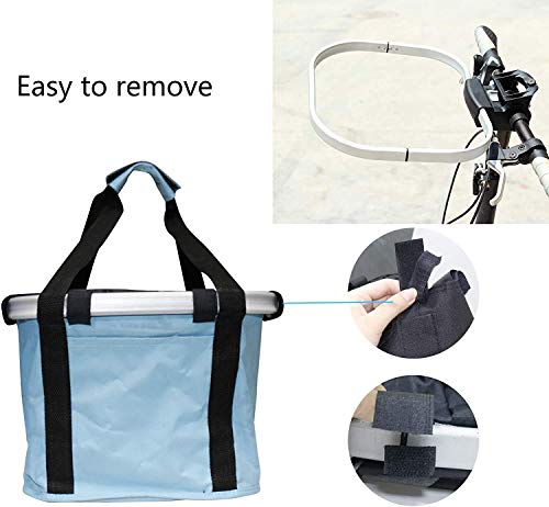 Panier de vélo pliable pour petits animaux Urbest réglable et compact