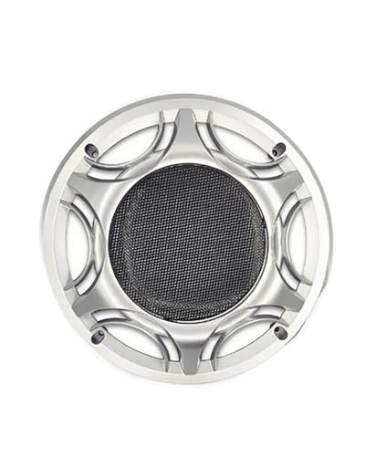Anello Protettivo Decorativo Griglia Per Altoparlante Tondo Cavo Da 8 Pollici Per Auto 228 Mm Accessori AudioSilver