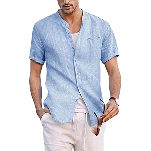Chemise d'été à manches courtes pour vos terrasses et vacances au soleil