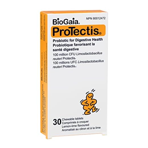 BioGaia ProTectis Chewable Tablets for Toddlers, Kids, and Teens, 30 Count