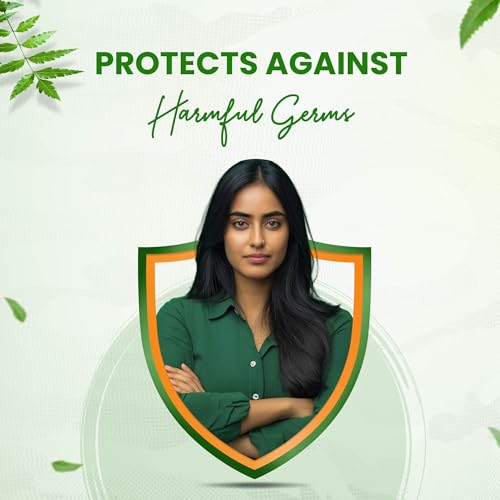 Aaryanveda Neem Bathing Bar Enriched with Goodness of Natural Oils, Aloe Vera & Neem For Smooth, Soft, Moisturised & Nourished Skin 125g (Pack Of 10)