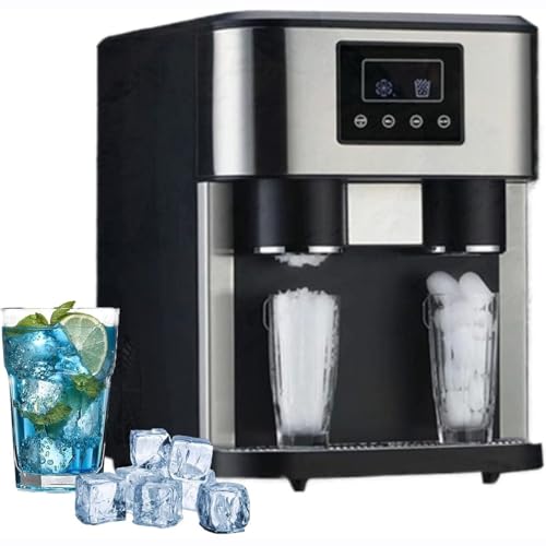 Máquina para hacer hielo con capacidad 13-16kg/24h y tanque 1.8L miniatura 1