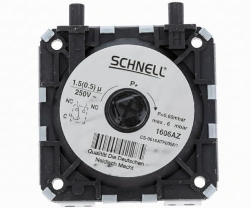 PRESOSTATO AIRE CALDERA REGULABLE DE 0,4 A 4 bar 39-98 pascales