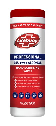 Lifebuoy Professional Hand Wipes (150 Sheets)