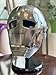 IOTC ARMOURY Medieval Iron Man Helmet Replica Combat Skull Armor Helmet Costume Props Skull Armour Helmet, adult, Silver