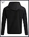 Reebok Mens Fleece Jacket - Lightweight Polar Fleece Zip Up Winter Jackets for Men - Gym Workout Running Outdoor Mens Jacket, Size Large, Black Ink