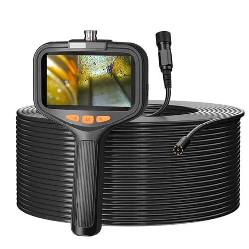 �n���h�w���h�������J���� 4.3�C���`�X�N���[�� 2-100���[�g�� ���W�b�h�P�[�u�� HD1080P 8MM/5.5MM �t�����g�T�C�h�����Y �p�C�v�����{�A�X�R�[�v(2m,8MM Side Camera)