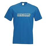 Kiwistar Benjamin prnom Jeune T-Shirt imprim Design Print