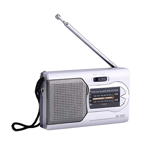 Radio, mini radio portátil AMFM, al aire libre para la cocina del hogar para la ducha
