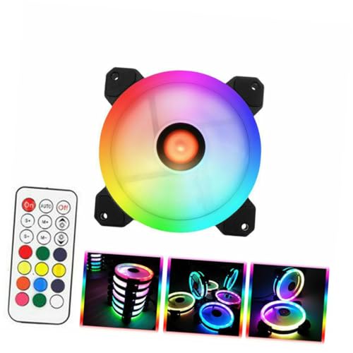 Ventilateur RVB pour boîtier PC refroidissement silencieux et performant