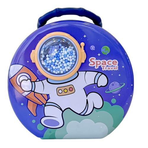 Image of TERA 13 Coin Bank for Boys, Space Theme Piggy Bank, Saving Money Bank for Kids (1 pcs) Birthday Return Gifts Coin Storage Box for Bo-ys, Gift Money Bank for Girls & Boys Lock & Key