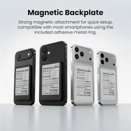 Image of XTEINK X3 3.7 inch Pocket E-Ink eBook Reader, Mist Gray