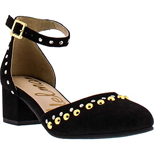 Sam Edelman Girl's Jess Paddy Star (Little Kid/Big Kid) Black/Gold 11 Little Kid M