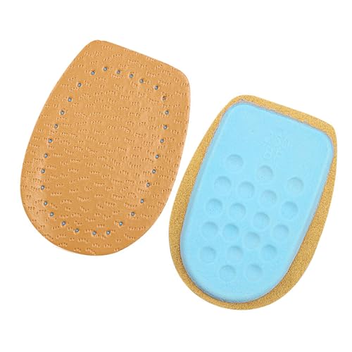 Breathable Nonslip Heel Cushions Pads with Microfiber Leather Latex Padding Prevents Blister During Walking or Standing Blister 