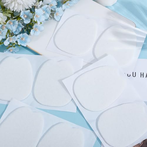 5 pares de almohadillas de fieltro para lengüeta de zapatos miniatura 6