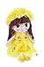 HWD Kawaii Flower Fairy Stuffed Soft Plush Toy Doll Girls Gift , 18 Inch ( Yellow )