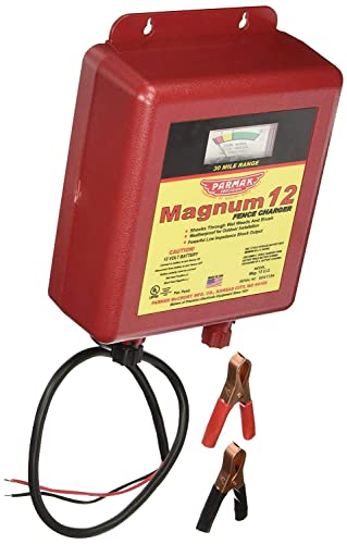 Parmak Mag12-Uo Magnum 30-Mile Electric Fence Charger Weatherproof, Multi #TOP1