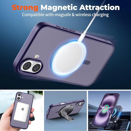 Image of AIBEX Back Cover for Samsung Galaxy S25 Ultra 5G MagSafe Compatible | Slim Case with Wireless Charging Support | Anti-Scratch, Anti-Fingerprint & Lightweight Military-Grade Protective Cover - Brown