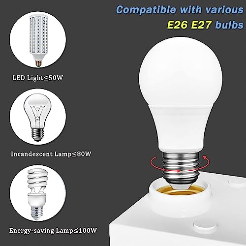 Bukeer BU-4563 Pir Motion Sensor Light Socket For E26 E27 Bulb thumb #4