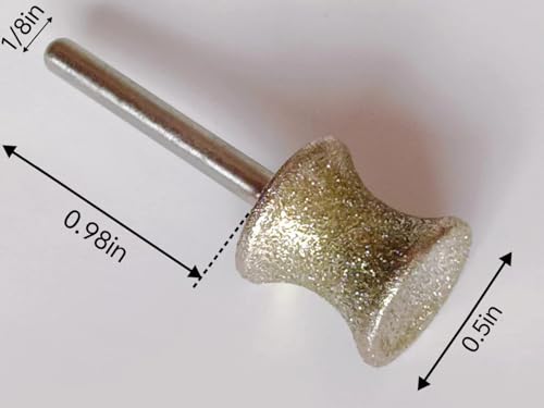 Image of Diamond Rotary Nail Grinder Bits for Dog | Dog Nail Grinder Replacement Head