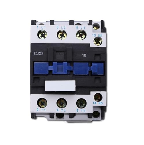 Contacteur 32A triphasé CJX2-3211 rail DIN bobine 110V 1NO 1NC type LC1D