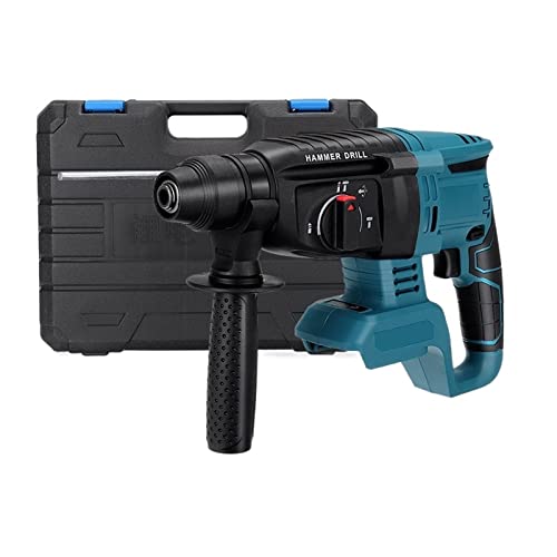TEMSOOM Drillpro 4-Funktions-bürstenloser kabelloser elektrischer Bohrhammer, wiederaufladbarer Hammer, 26 mm… – Bild 3