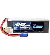 Zeee 7.2V 5000mAh NiMH バッテリー TAMIYAプラグ付き 2パック