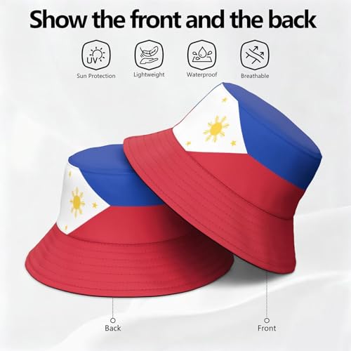 Sombrero tipo Bucket unisex plegable para viaje miniatura 3
