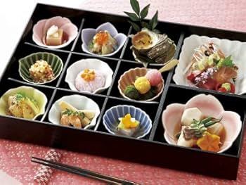 箱付き松花堂弁当箱10個 Amazon | お弁当箱 折箱 豪華に演出 松花堂・大 6仕切り 10個