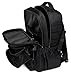 Wotony Military Tactical Backpack for Men Waterproof Daypack 3 Day Assault Pack Molle Bag with Water Bottle Holder (Black, 35L)