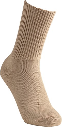 Cosyfeet Cotton Comfort Socks - Oatmeal - L