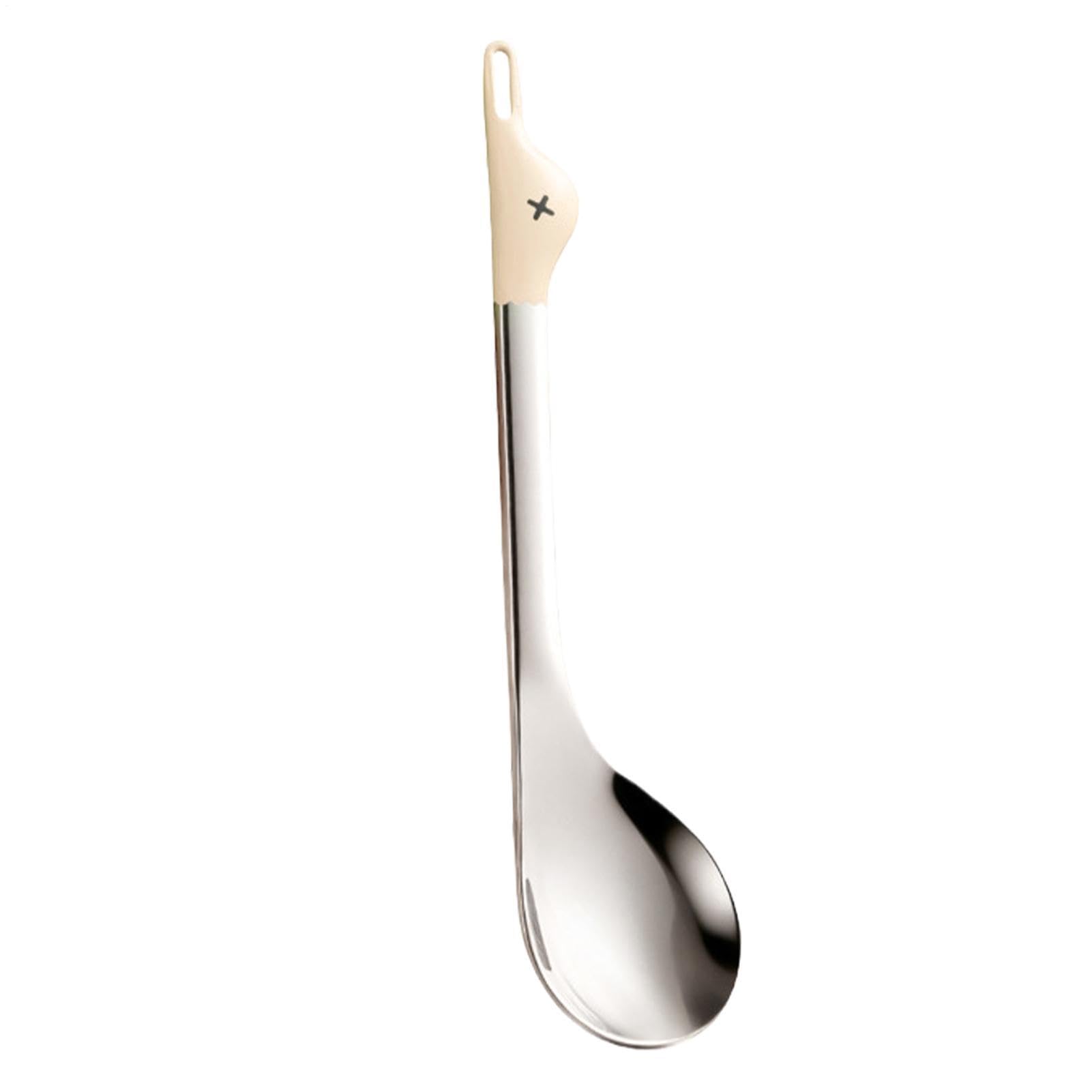 Cuchara de sandía y melón: cubierto ergonómico portátil para postres y sopas en casa