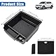 Armlehne Organizer Tray Mittelarmlehne Organizer Mittelkonsole Ablagefach Storage Box ZubehöR, für Vw Tiguan 2 Mk2 2017-2023 Mittelkonsole Aufbewahrungsbox