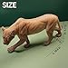 MMOS X JXK Walking Lioness with Intricate Texture Details, Gift for Lion Lovers