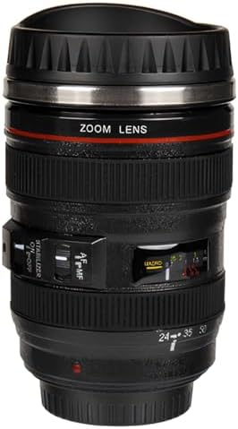 Tasse En Forme D'Objectif Appareil Photo – Look Réflex Pour Les Passionnés De Photo !
