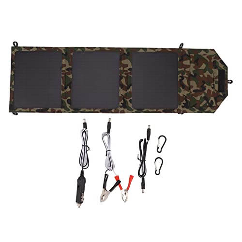 Panneau solaire portable 12V pliable double USB 30W haute efficacité automobile - 2